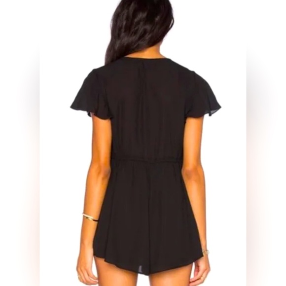 Show Me Your Mumu Women’s SMYM Black Ta-Haa Romper - Picture 4 of 6